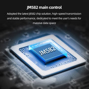 M2 to SATA3.0 Adapter Card PCI-E3.0 Card KEY A+E WiFi M.2 to SATA JMB582 Chip(Black)