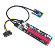 PCE164P-N03 VER006C Mini PCI-E 1X To 16X Riser For Laptop External Image Card, Spec: Blackboard 6pin - free shipping - PMC TechLife - Order now!