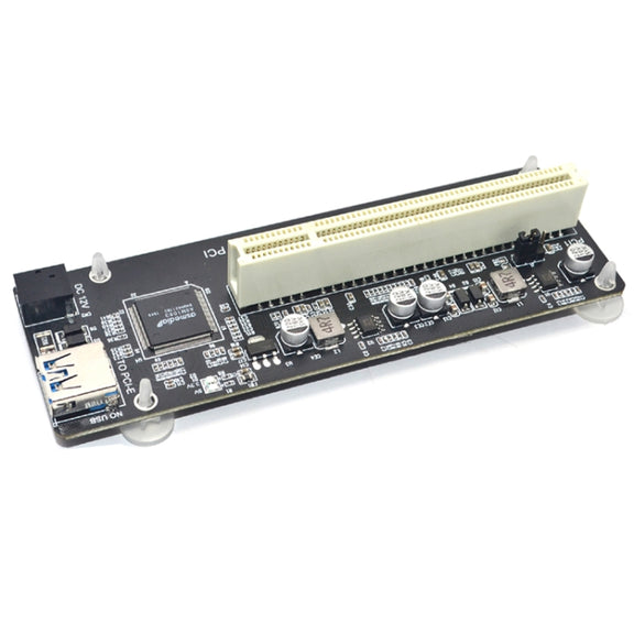 PCI-E 1X To Single PCI Riser Card Extend Adapter Add Expansion Card For PC Computer