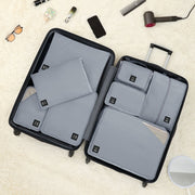 BUBM 8pcs/set Multifunctional Travel Suitcase Clothing Sorting Storage Bag(Grey)