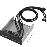 4 x USB 2.0+HD-AUDIO Desktop PC Case Internal Front Panel