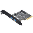 USB3.2 Expansion Card GEN2 Type-A Port ASMedia ASM3142 Transfer 10Gbps(Black) - Card Adapter by PMC TechLife | Online Shopping South Africa | PMC TechLife | Buy Now Pay Later Mobicred