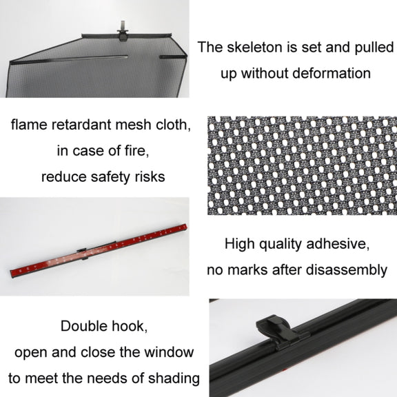 Automobile Automatic Lift Glass Window Sunshade, Specification: Rear Left Window