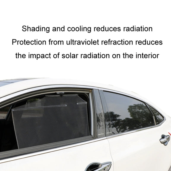 Automobile Automatic Lift Glass Window Sunshade, Specification: 1 Pair Rear Window