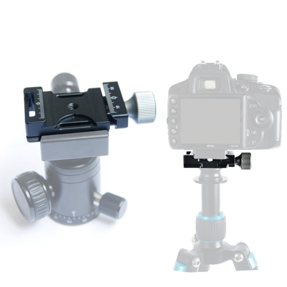 BEXIN QJ-05 Camera Shoulder Strap Clamp Quick Release Plate Clamp Ball Head Adapter