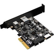 PCIE 3.0 To USB 3.2 Extension Card Type-C Port Front Type-E Expansion Riser Card(PH68) - Card Adapter by PMC TechLife | Online Shopping South Africa | PMC TechLife | Buy Now Pay Later Mobicred