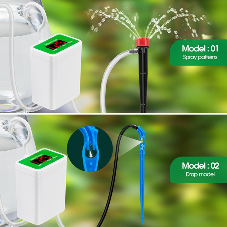 Household Intelligent Drip Irrigation Automatic Watering Timing Machine, Specification: Water 12 Potted Plants