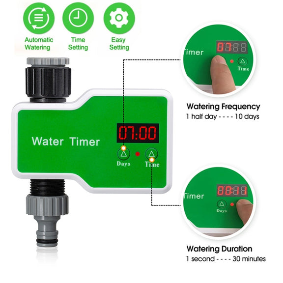 Irrigation System Intelligent Controller Automatic Timed Watering Device, Specification: 10m 10sets Hanging Spray Sprinklers