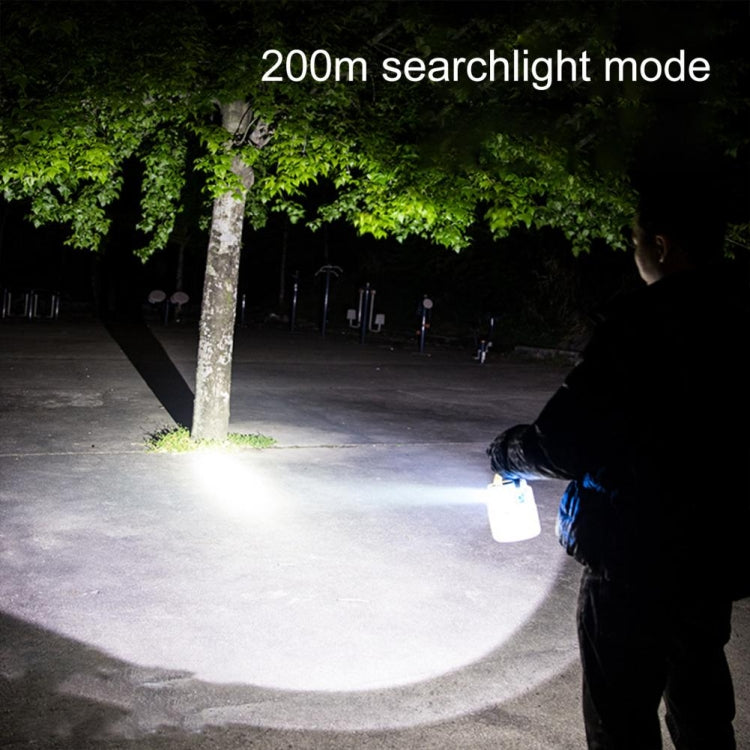 C52 Multifunctional Solar Camping Light Zoomable Water-resistant Tent Light With USB Output(Green)