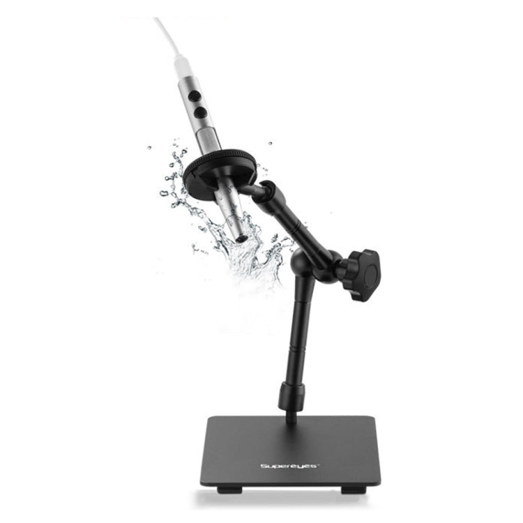 5 Million Digital Electron Microscope Magnifying Dermatoscope, Specification: B008 Water-resistant+Z04 Universal Bracket