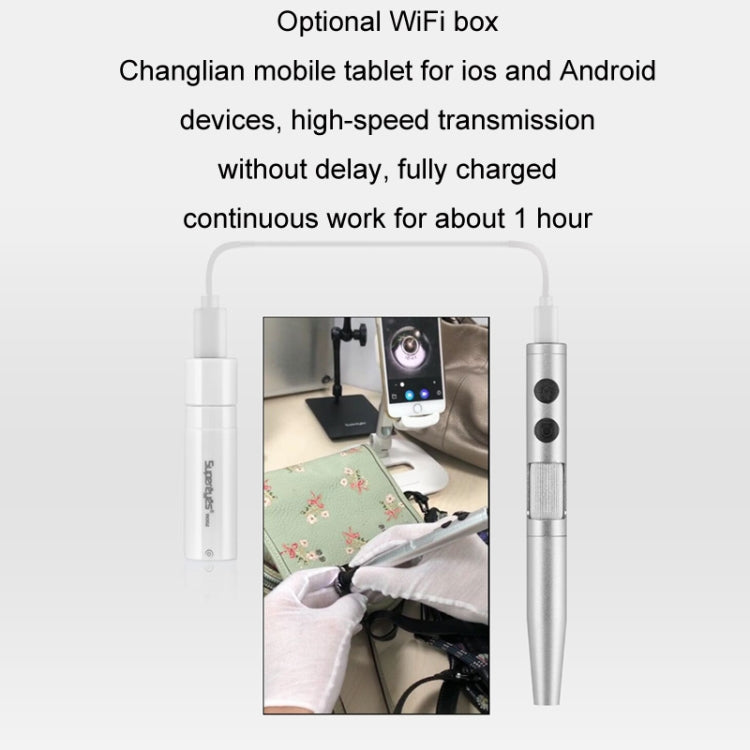 5 Million Digital Electron Microscope Magnifying Dermatoscope, Specification: B008+Z04 Universal Bracket+10 inch Screen