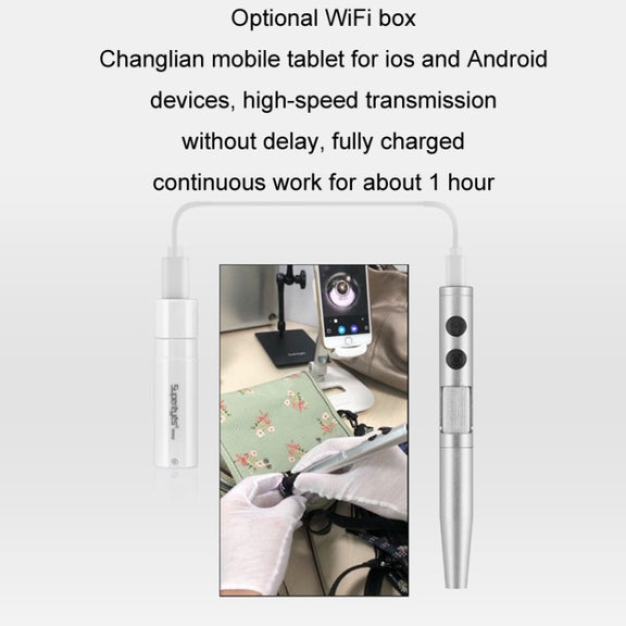 5 Million Digital Electron Microscope Magnifying Dermatoscope, Specification: B008+Z04 Universal Bracket+10 inch Screen