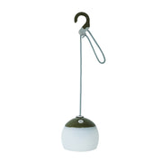 Retro Camping Lantern Rechargeable Haning Hook Night Light(Green)
