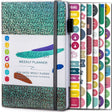 A5 Starry Sky Undated Planner Journal Financial Notebook(Gray) - Notebooks by PMC TechLife | Online Shopping South Africa | PMC TechLife