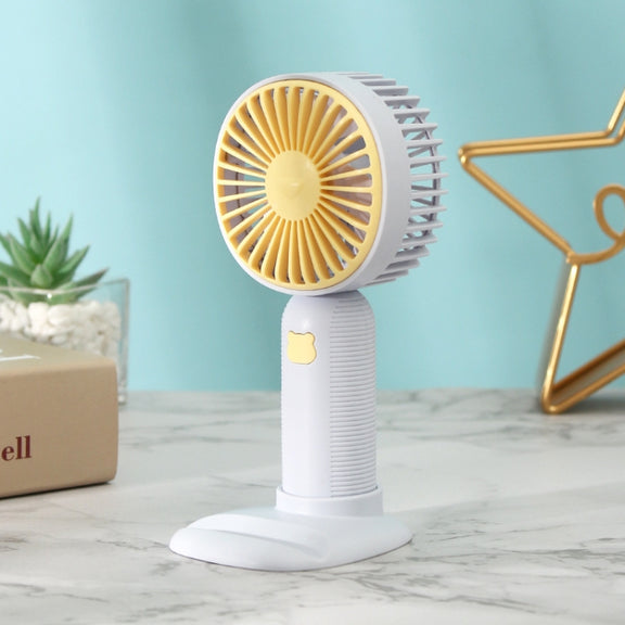 Handheld Small Fan Portable Mini Pocket Fan(Gray)