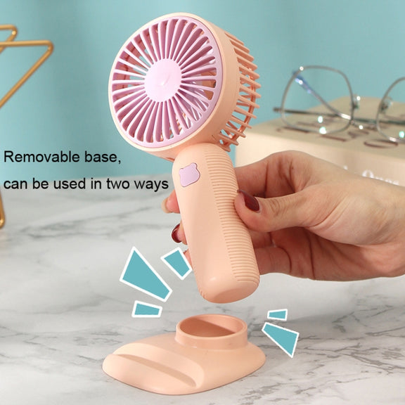 Handheld Small Fan Portable Mini Pocket Fan(Gray)