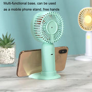 Handheld Small Fan Portable Mini Pocket Fan(Gray)