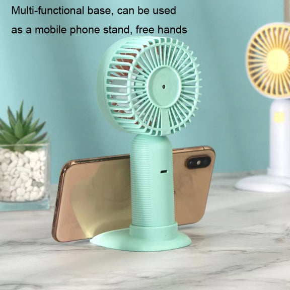 Handheld Small Fan Portable Mini Pocket Fan(Gray)