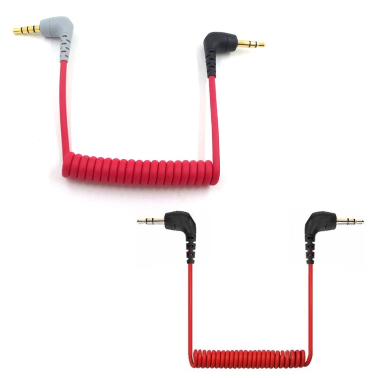 For BOYA / RODE SC2 TRS to TRS Wireless Lavalier Microphone Cable