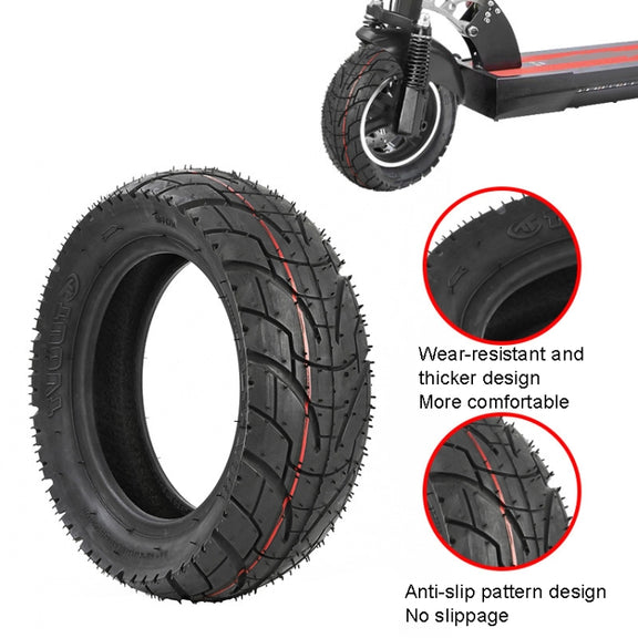 For KUGOO M4 TUOVT 80/65-6.5 10 inch Electric Skateboard Vacuum Explosion-Proof Outer Tire(Highway Tire)