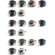 KUQIBAO Motorcycle Smart Bluetooth Sun Protection Double Lens Safety Helmet, Size: L(White+Black Tail)