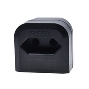 250V EU Plug To UK Plug With Fuse Conversion Plug