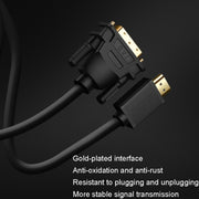 VEGGIEG HDMI To DVI Computer TV HD Monitor Converter Cable Can Interchangeable, Length: 8m