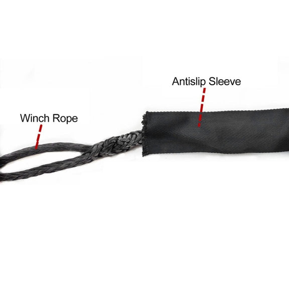 5cm x 2m Off-road Rescue Trailer Electric Winch Rope Sheath