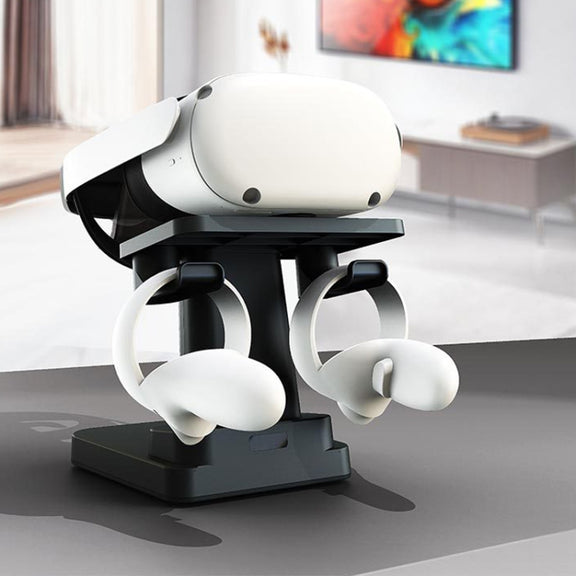 VR Head Display All-In-One Machine Handle Bracket For PICO4/Meta Quest/ Rift S/HTC(White)