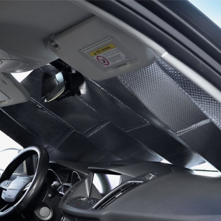 140x75cm Car Front Windshield Sun Protection Heat Insulation Foldable Sunshade