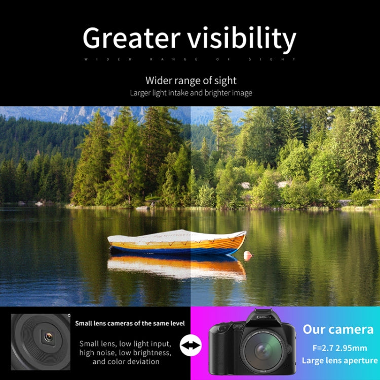 Dual-camera Night Vision 64 Million Pixel High-definition WIFI Digital Camera Standard+Fill Light