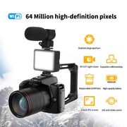 Dual-camera Night Vision 64 Million Pixel High-definition WIFI Digital Camera Standard+Fill Light