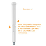 Q20 Headphone Cleaning Pen Mobile Phone Camera Computer Cleaning Tool Without Liquid(White Orange)