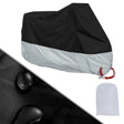 190T Motorcycle Rain Covers Dustproof Rain UV Resistant Dust Prevention Covers, Size: XXXXL(Black and Silver) - Protective Gear by PMC TechLife | Online Shopping South Africa | PMC TechLife | Buy Now Pay Later Mobicred