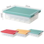 Children Toy Parts Building Blocks Storage Box(Green)