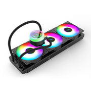 EVESKY  Water Cooler Cpu Fan RGB Fan Liquid Heatsink Integrated Radiator, Spec: 360mm