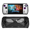 For Asus ROG Ally Game Console TPU Soft Cover With Holder Bracket(Black) - Accessories by PMC TechLife | Online Shopping South Africa | PMC TechLife