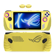 For ASUS Rog Ally Gaming Console Multicolor Silicone Case With 2 Button Caps(Gold)