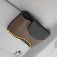 Car Sun Visor Multifunctional Glasses Case Card Storage Bracket(Mocha Brown) - free shipping - PMC TechLife - Order now!
