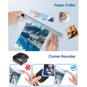 FN333 A4 Photo Laminating Machine With Hot And Cold Mode, Size: Set 1(US Plug)