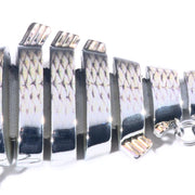 HENGJIA 10cm 24g Bionic Multi-Section Fish Bait Plastic Electroplating Fake Bait(2)