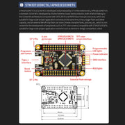 Yahboom MCU RCT6 Development Board STM32 Experimental Board ARM System Core Board, Specification: STM32F103C8T6