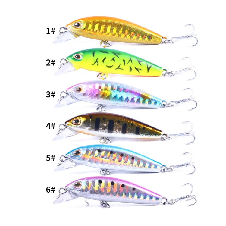 HENGJIA 5.5cm 6.6g Mino Luya Fake Bait Long Casting Sinking Bionic Lure(5)