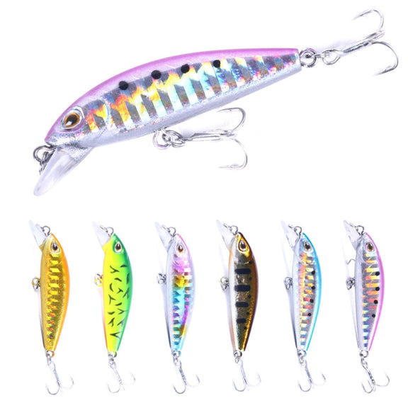 HENGJIA 5.5cm 6.6g Mino Luya Fake Bait Long Casting Sinking Bionic Lure(5)