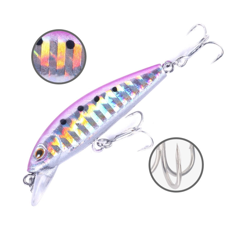 HENGJIA 5.5cm 6.6g Mino Luya Fake Bait Long Casting Sinking Bionic Lure(5)