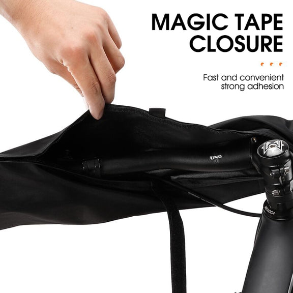 WEST BIKING Bicycle Handlebar Rain & Dust Protection Cover(Black)