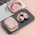 K23  TWS Hanging Ear Earphones Air Conduction Bluetooth Headset(Pink) - TWS Earphone by PMC TechLife | Online Shopping South Africa | PMC TechLife | Buy Now Pay Later Mobicred