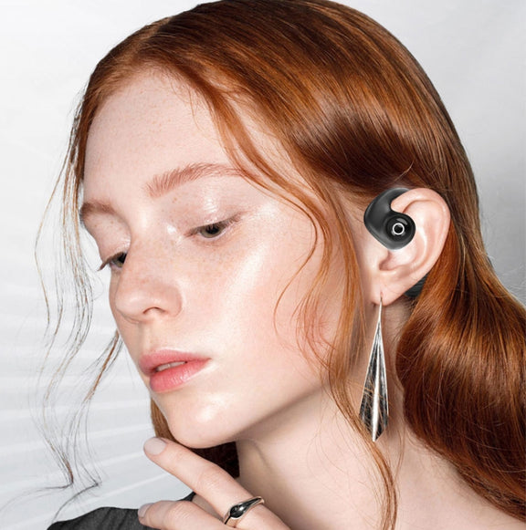 K23  TWS Hanging Ear Earphones Air Conduction Bluetooth Headset(Green)