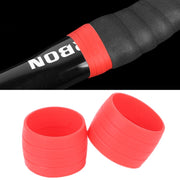 WEST BIKING 2pairs Road Bike Handlebar With Retaining Ring Brake Cable Protector(Red)