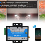 RTU5015  3G/GSM Version Gate Opener Mobile Phone Remote Controller Relay Switch